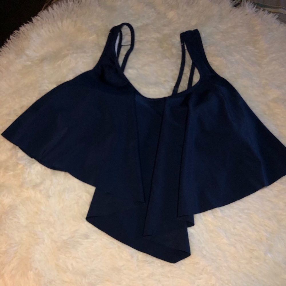 Vibrant Navy Blue Bikini with Adjustable Straps and Quick-Dry Fabric XXL - Picture 2 of 12